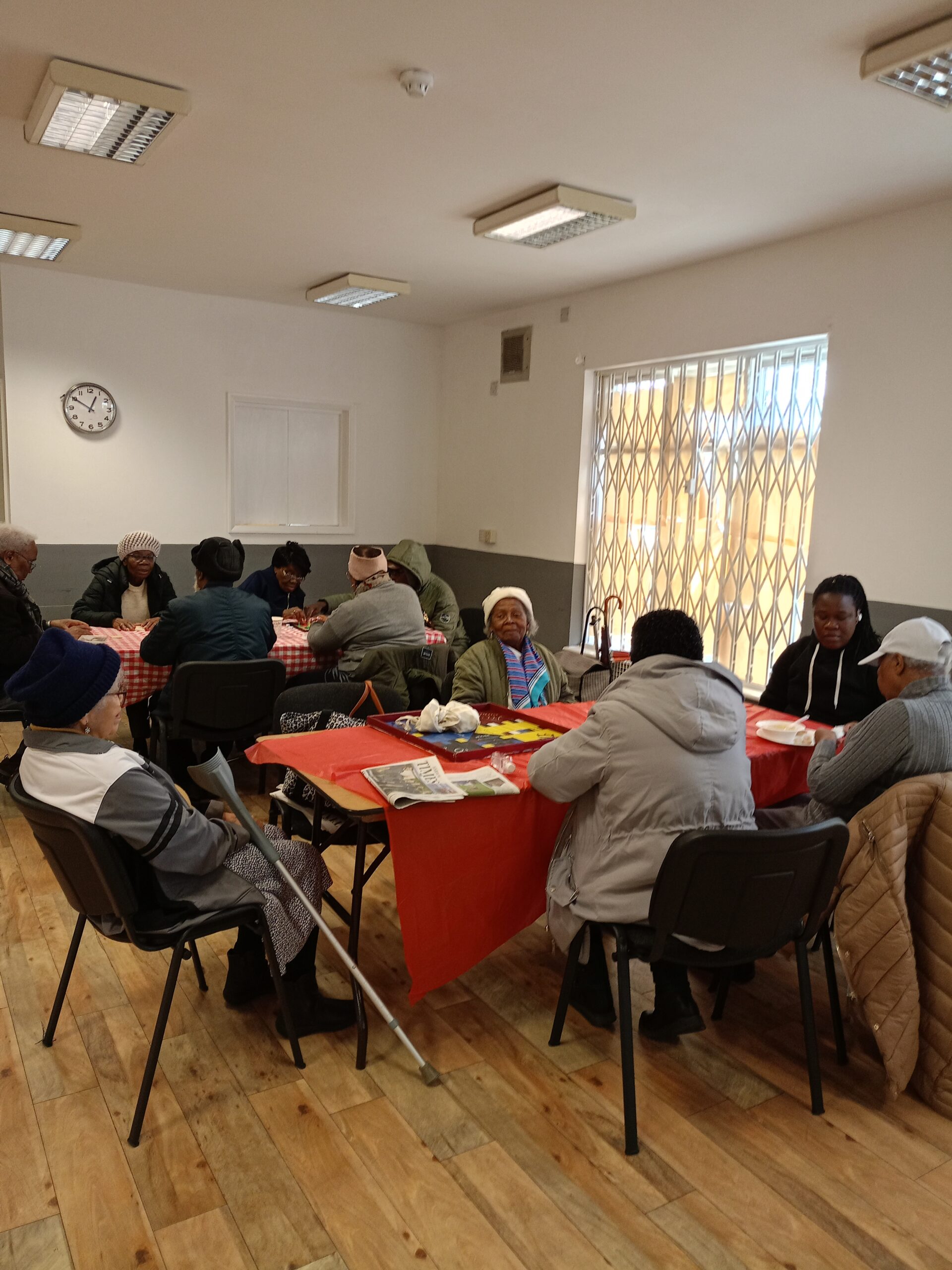Warm Space community gathering at Destiny House of God